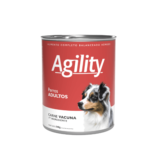 Lata Agility Perro Adulto Sabor Carne