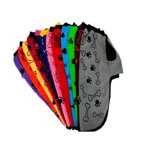 Abrigo Polar "Estampado" para mascotas.