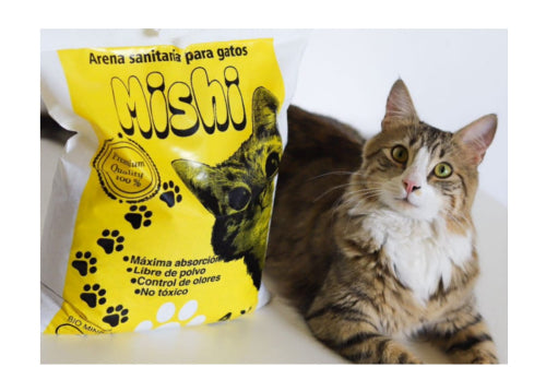 MISHI Granulado Sanitario Aglomerante Premium.