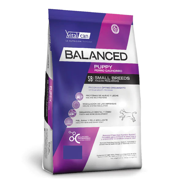 Alimento Balanced Perro Cachorro Raza Pequeña