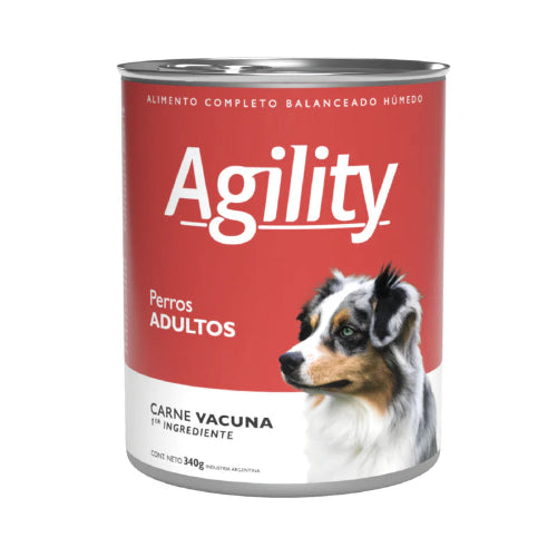 Lata Agility Perro Adulto Sabor Carne