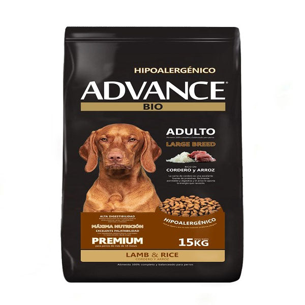 Alimento Advance perro adulto hipoalergénico / piel sensible