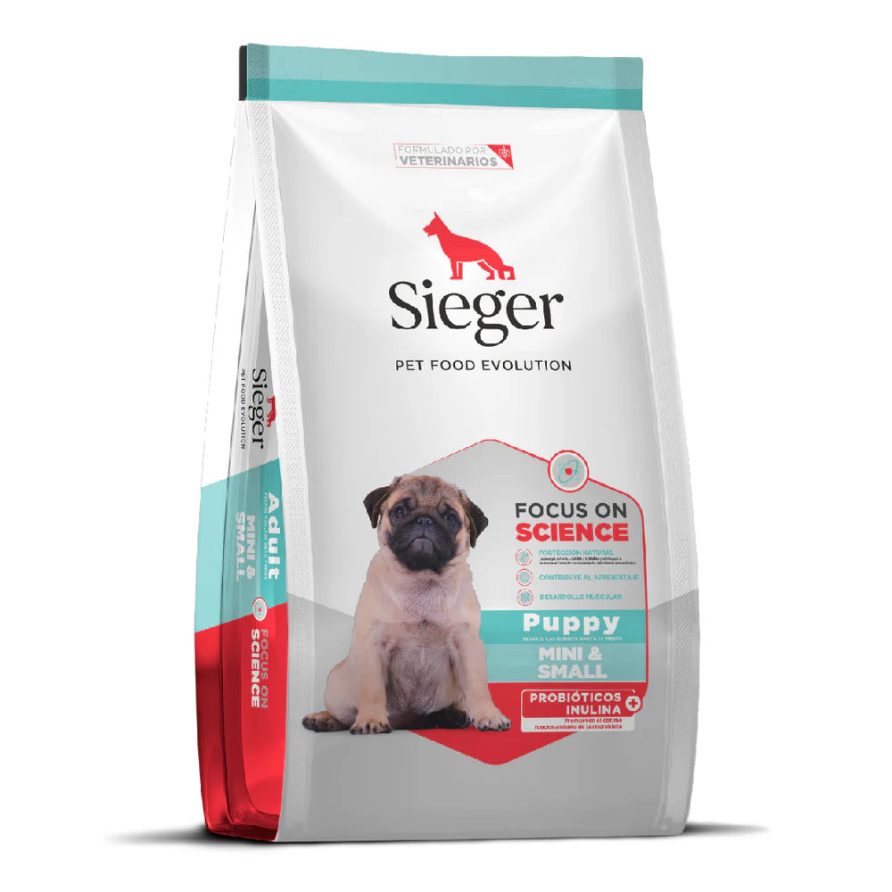 Alimento Sieger Perro Cachorro Raza Pequeña