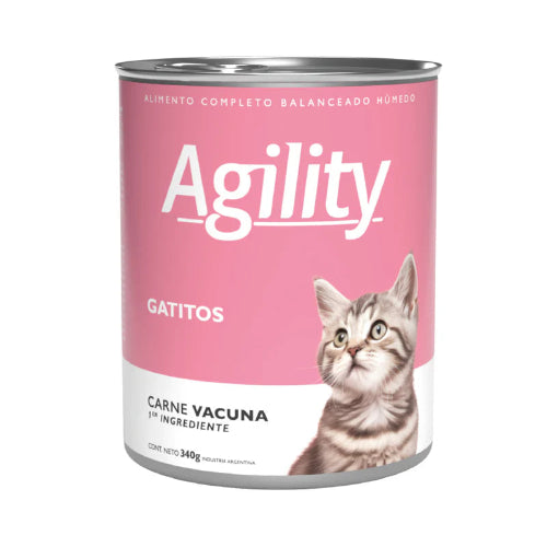 Lata Agility Gatito Cachorro Kitten
