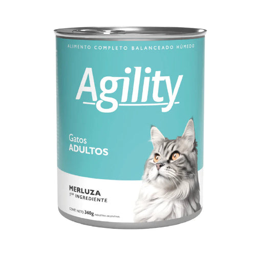 Lata Agility Gato Adulto Sabor Merluza