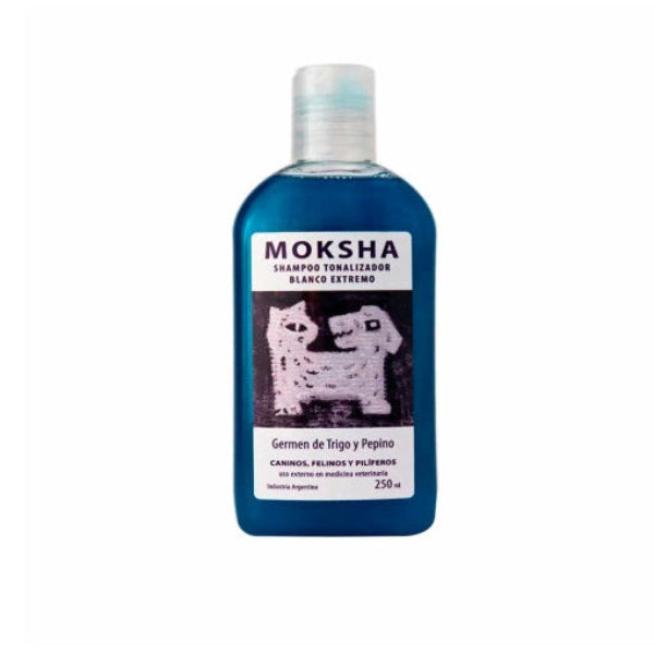 Shampoo Moksha Blanco Tonalizador.